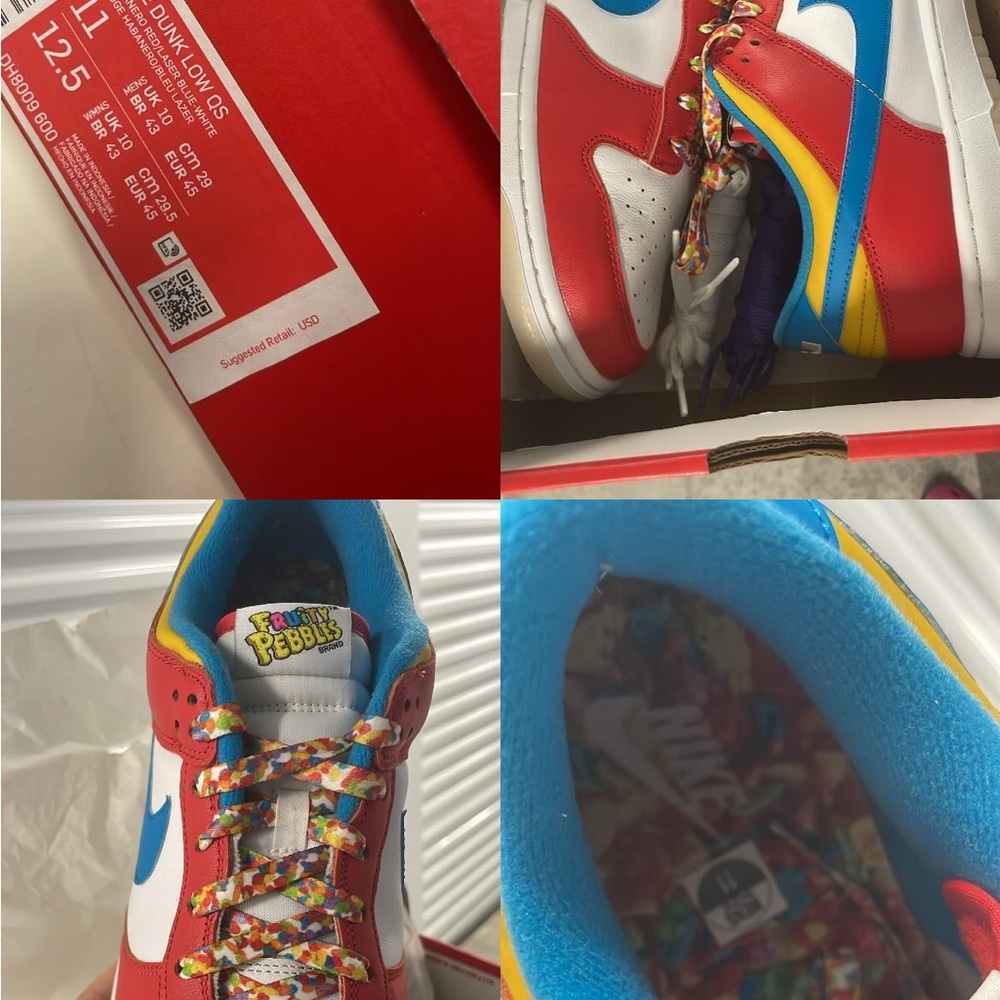 Nike Dunk Low fruity pebbles